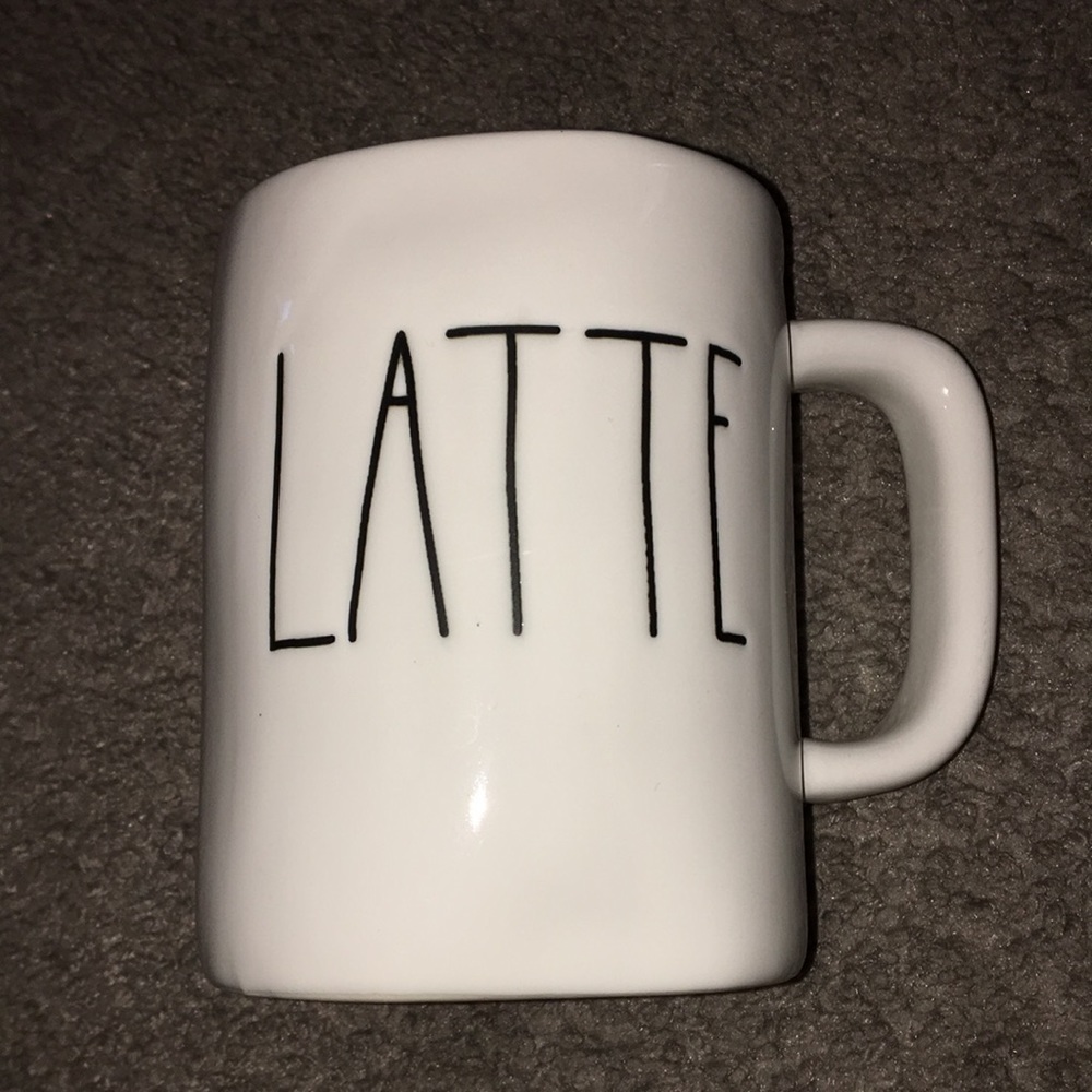 Rae Dunn Magenta Ceramic Latte Mug